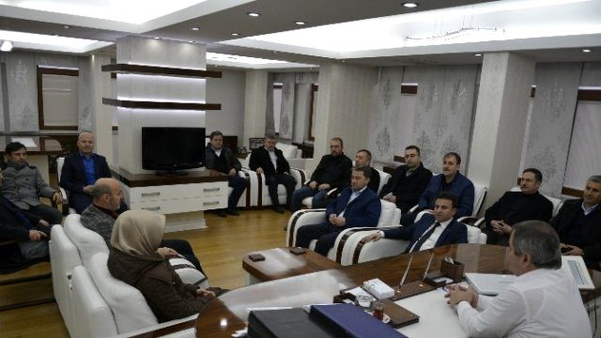 AK Parti\'den Başkan Anlayan\'a Nezaket Ziyareti