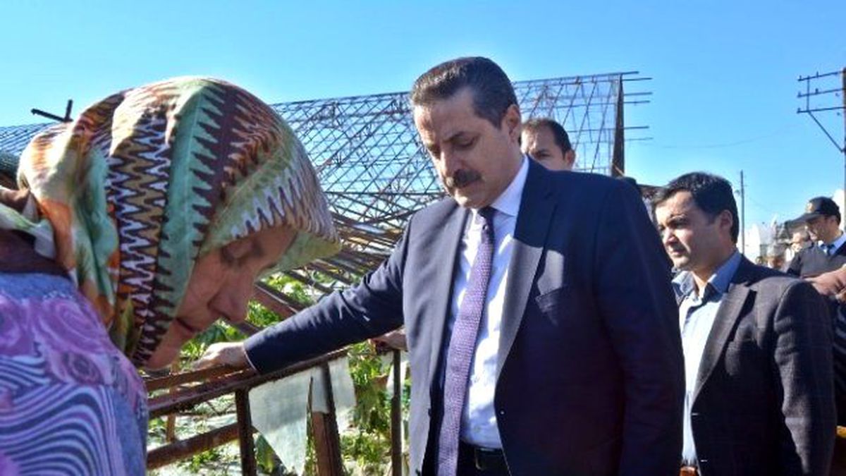 Bakan Çelik, Afet Bölgesinde