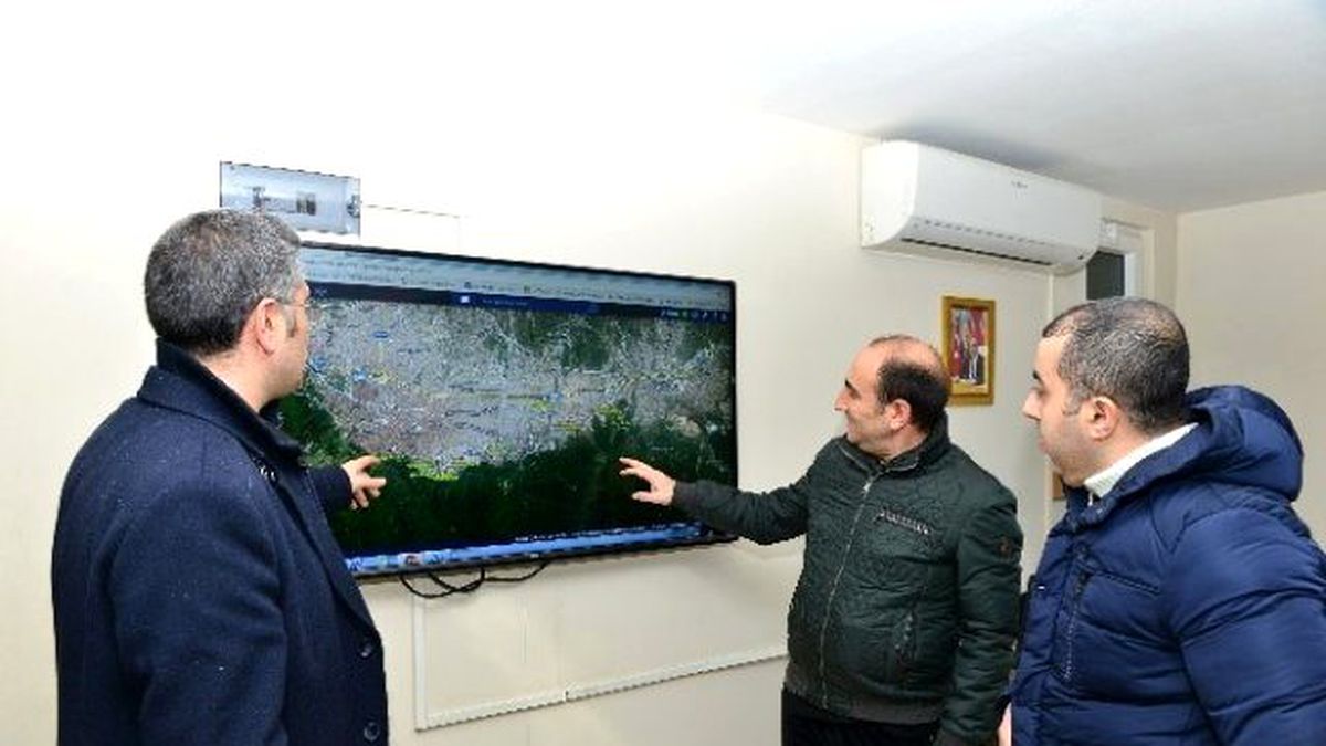 Başkan Edebali Kar Nöbetinde