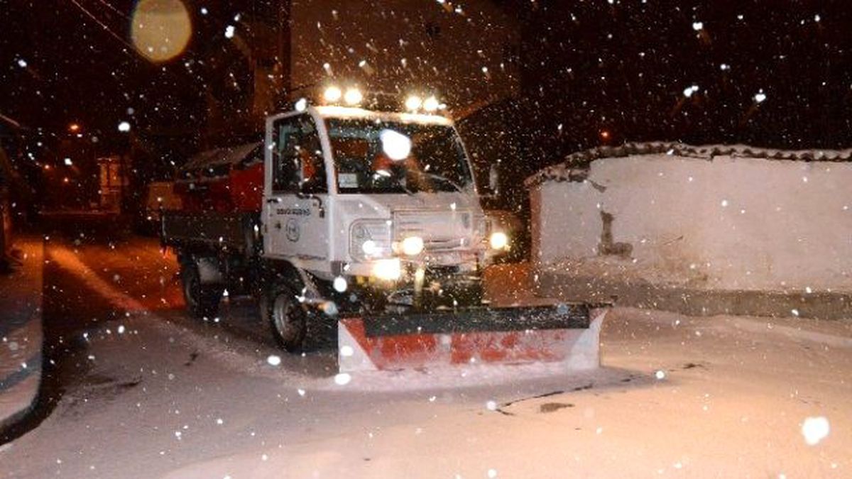 Bozüyük Belediyesi Kar Mesaisinde