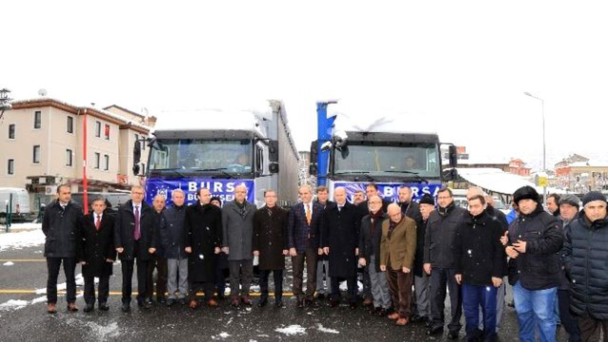 Bursa\'dan Silopi\'ye Yardım