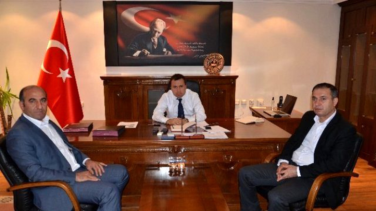 Eğitim Bir-sen\'den, Samsat İlçe Kaymakamlığına Ziyaret
