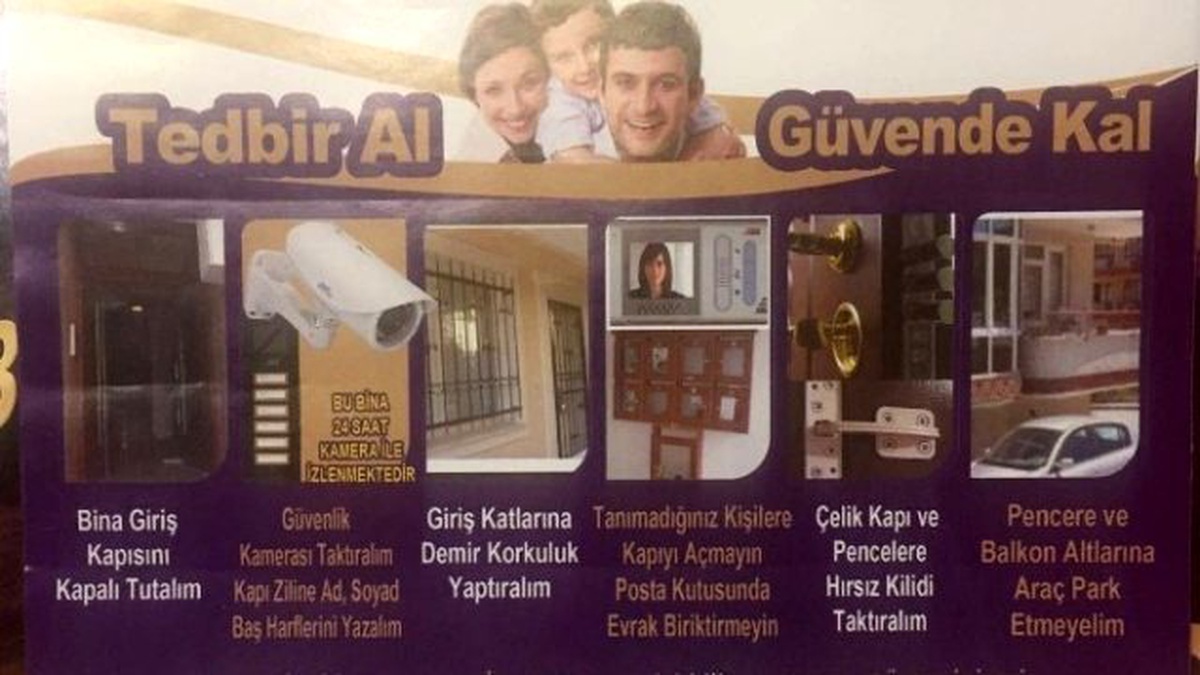 Emniyetten Tedbir Al Güvende Kal Projesi
