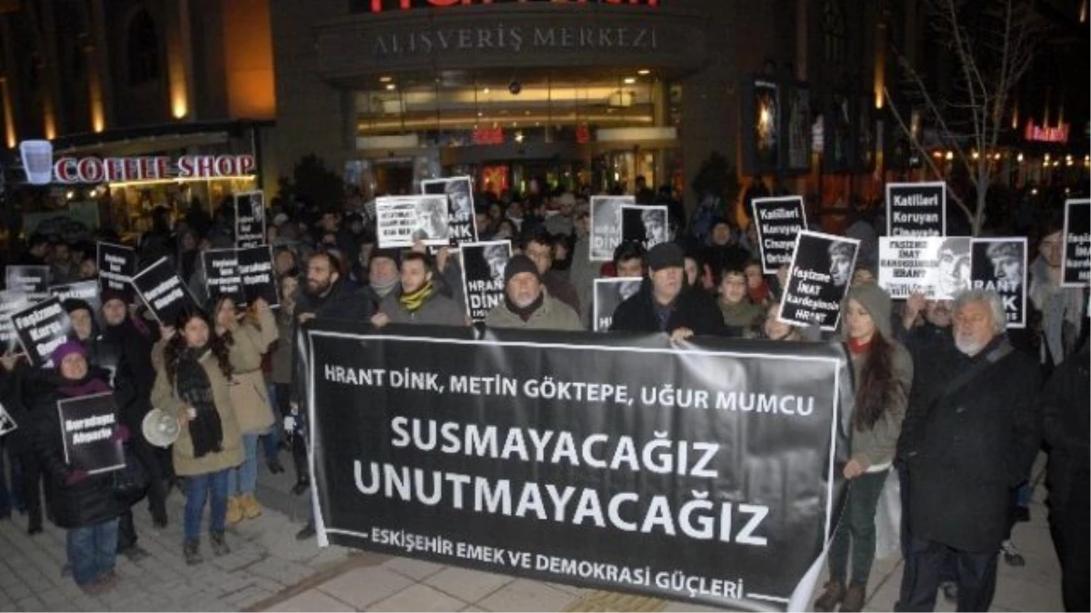 Hrant Dink Eskişehir\'de Anıldı