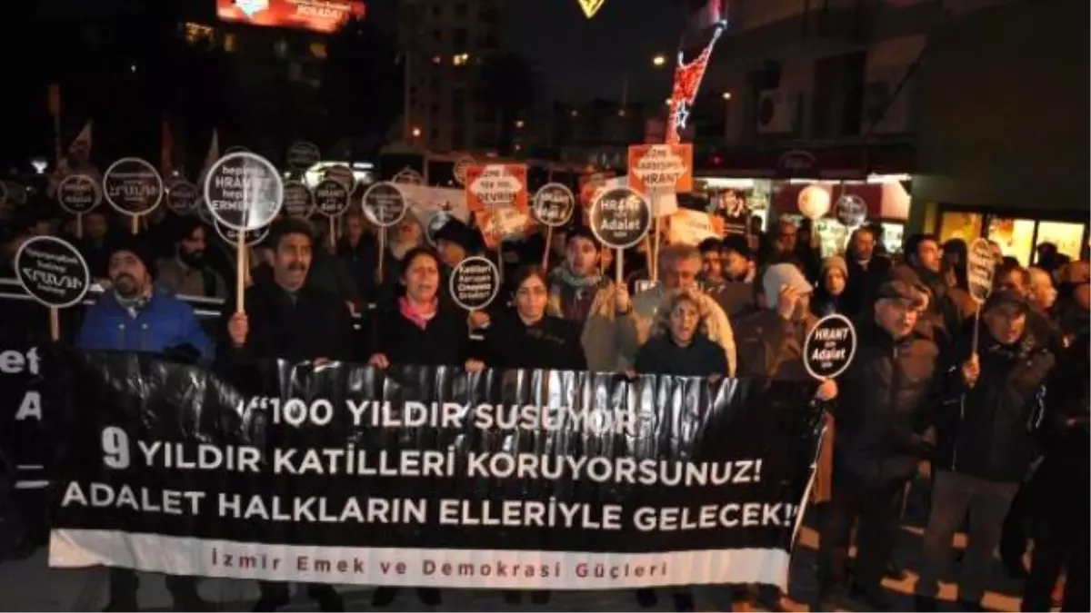 Hrant Dink Ölümünün Yıl Dönümünde Anıldı