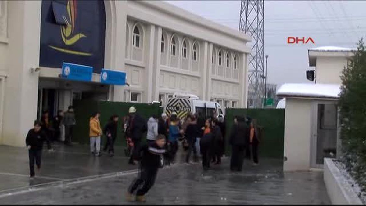 İlköğretim Okulunda Yangın Heyecanı