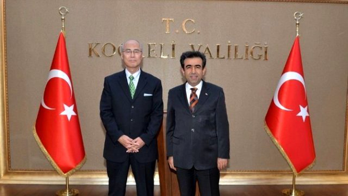 Japonya İstanbul Başkonsolosu\'ndan Kocaeli Valisi\'ne Ziyaret