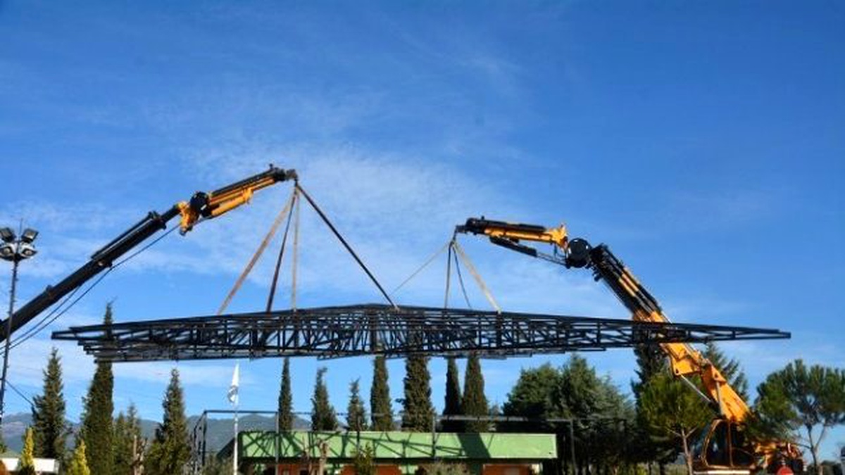 Kemer Mezarlığı İdare Binası Yenileniyor