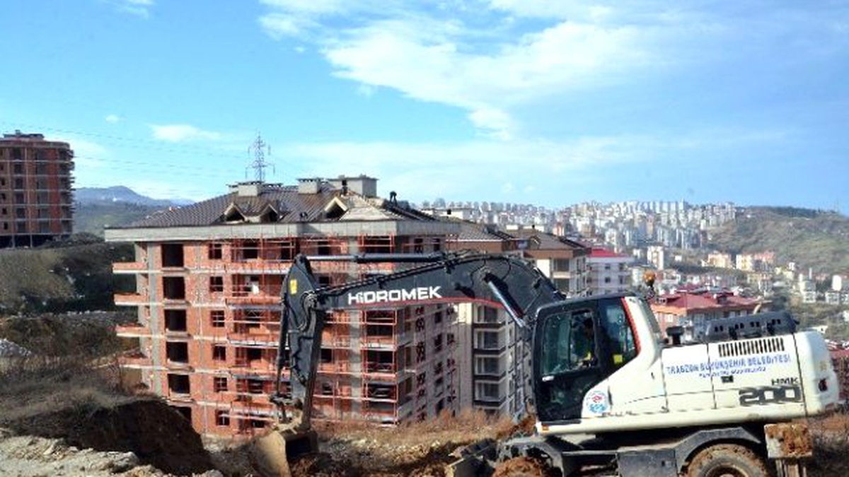 Trabzon Büyükşehir Belediyesi\'nden Yeni İmar Yolları