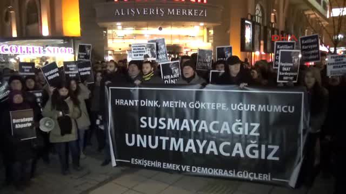 Eskişehir\'de Hrant Dink Yürüyüşüne Polis İzin Vermedi