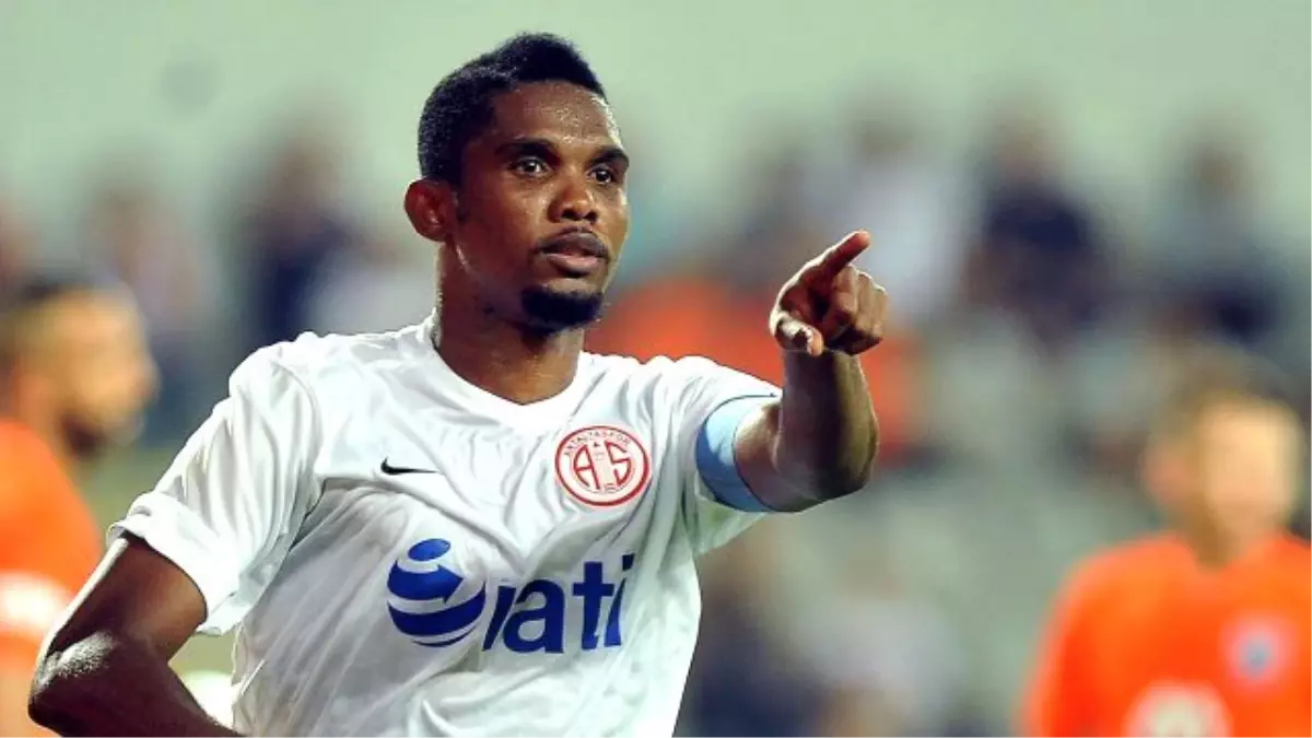 Eto\'o, Antalyaspor\'dan Ayrılıyor