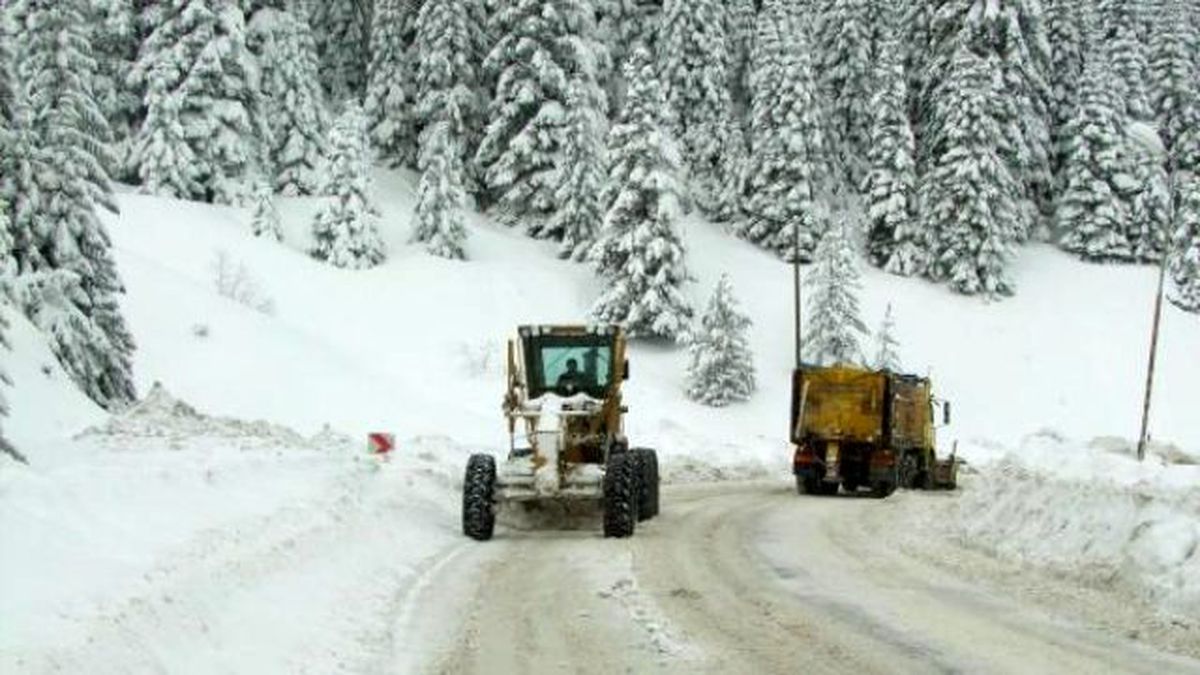 Ilgaz Dağı Yolunda Karla Mücadele