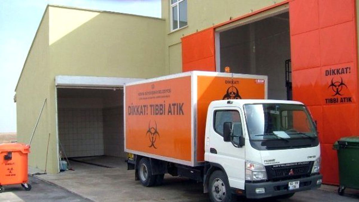 Konya\'da Günlük 6 Ton Tıbbi Atık Bertaraf Ediliyor