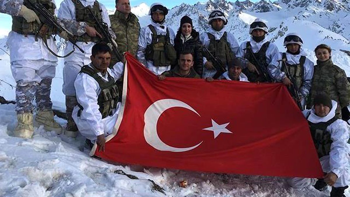 Nazlı Çelik Mehmetçik İçin Dağlıca'ya Gitti