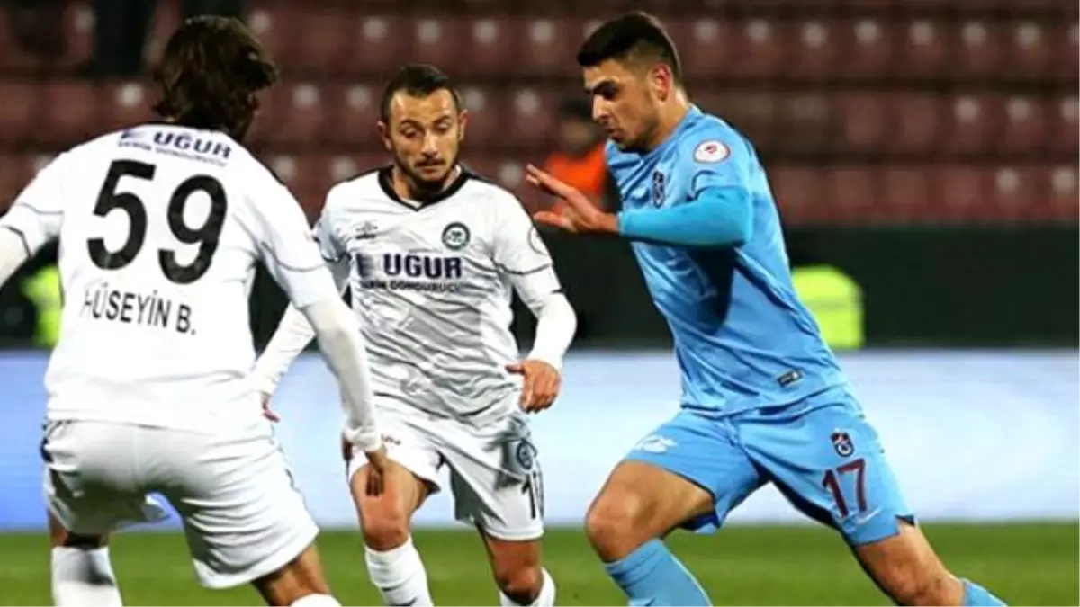 Trabzonspor Nazilli Belediyespor\'u 1-0 Yendi