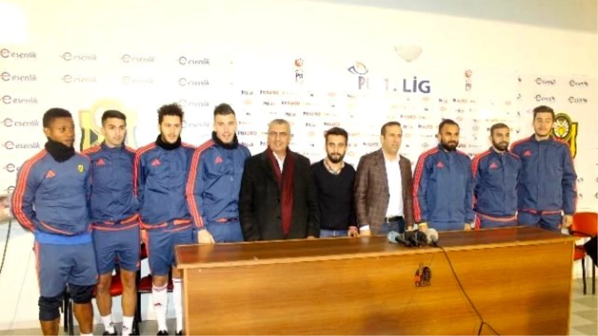 Alima Yeni Malatyaspor Transferlerini Tanıttı