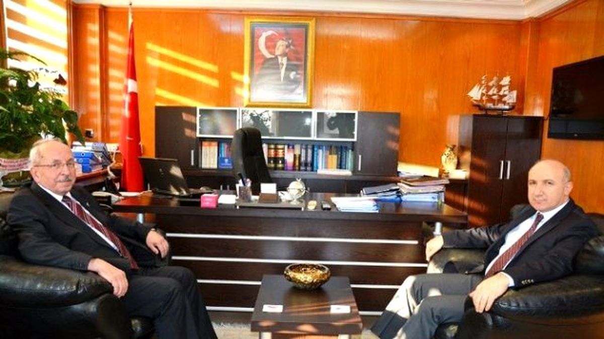 Başkan Albayrak\'tan Defterdar Malanlı\'ya Ziyaret