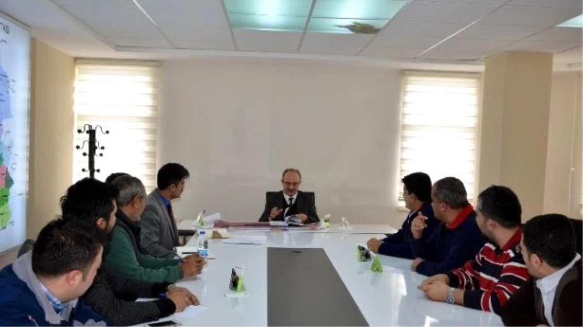 Bünyan\'da Altyapı Yatırım Koordinasyon Toplantısı Yapıldı