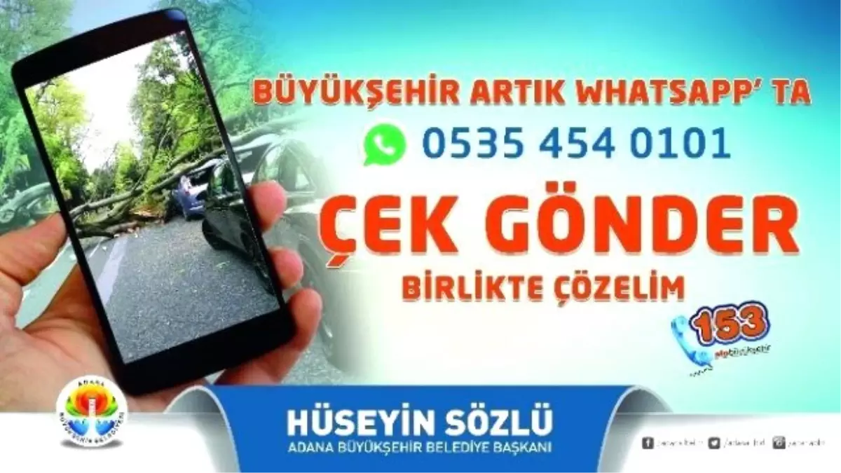 Büyükşehir Whatsapp\'ta