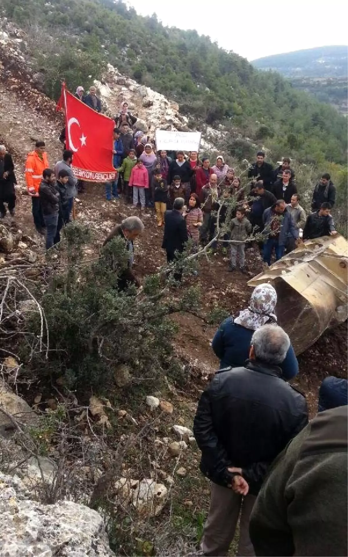 Doğal Koruma Bölgesine Taş Ocağına Tepki