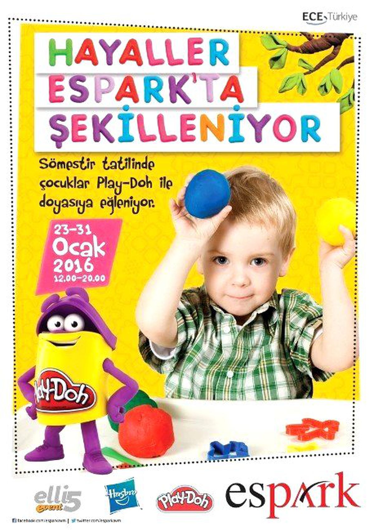 Play-doh ile Hayaller Espark\'ta Şekilleniyor