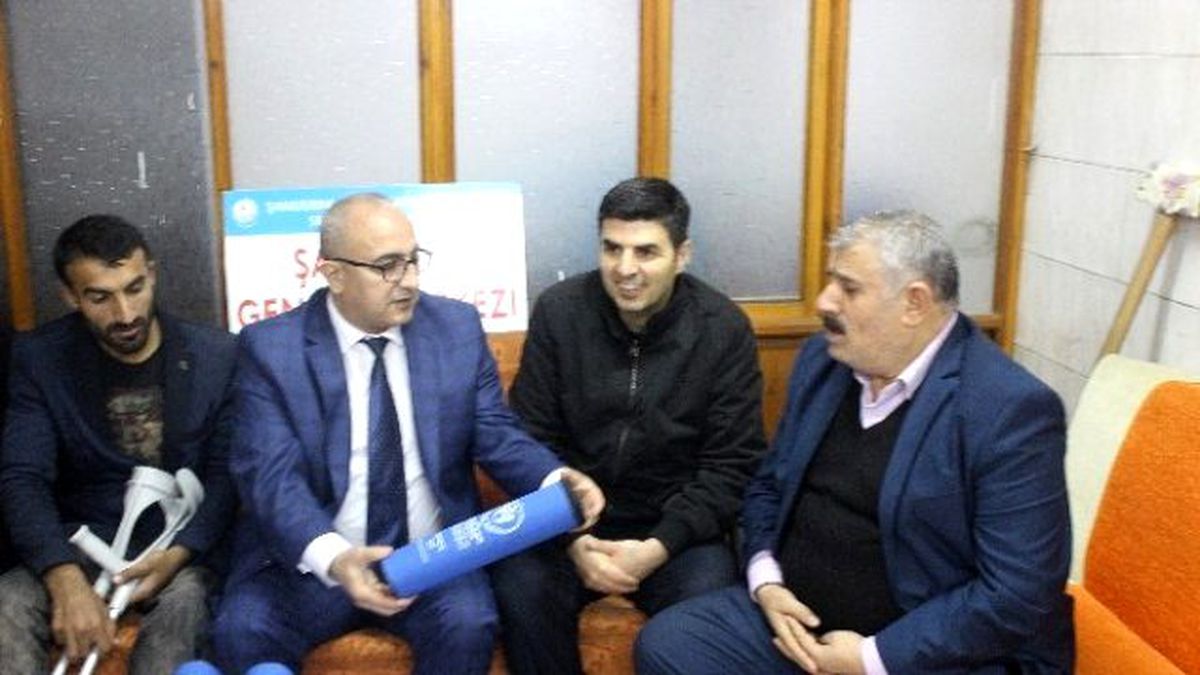 Şanlıurfa Gençlik Merkezi Engelliler Derneğini Ziyaret Etti