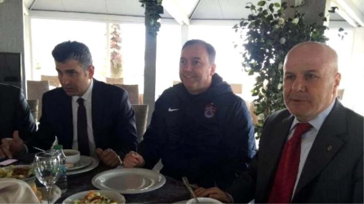 Trabzonspor\'da Tekelioğlu ve Mandıralı Yemekte Bir Araya Geldi