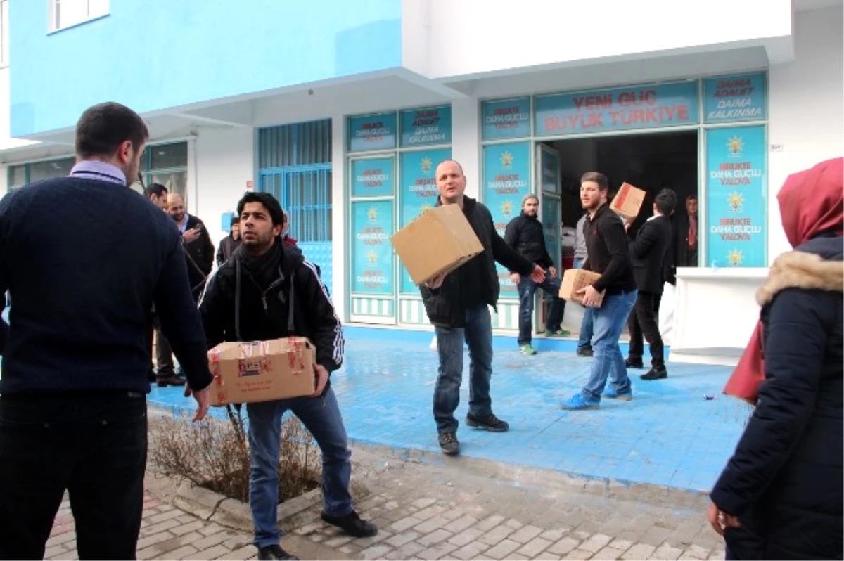 Yalovalılardan Bayır Bucak Türkmenlerine Yardım