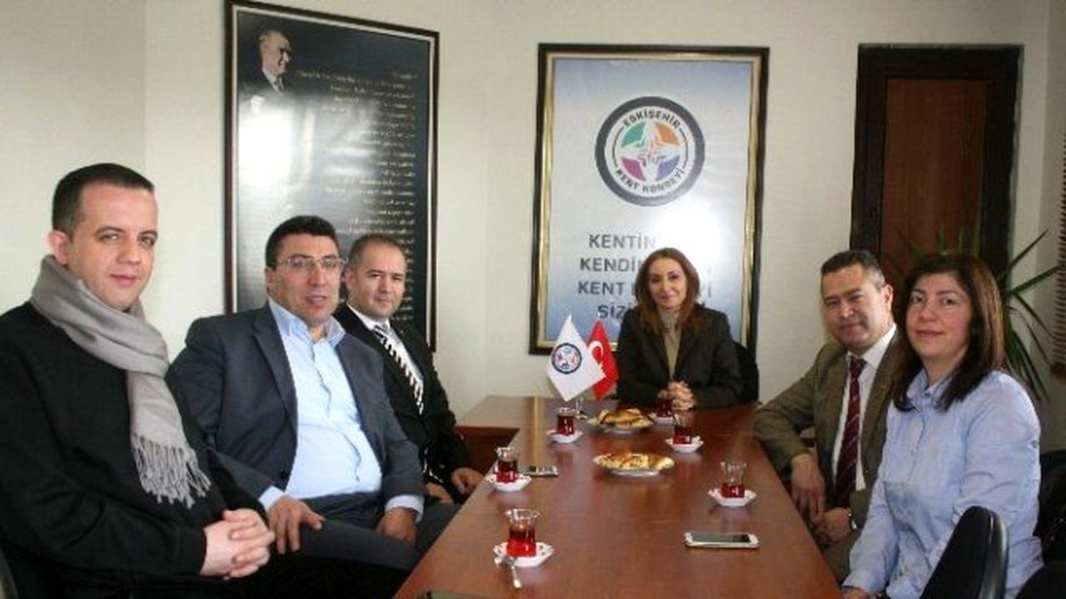 Ziraat Mühendisleri Odası\'ndan Eskişehir Kent Konseyi\'ne Ziyaret