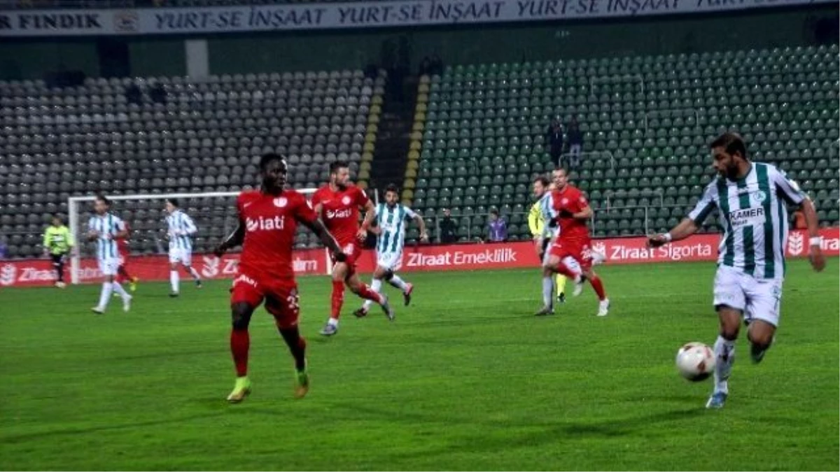 Antalyaspor Giresunspor\'u 1-0 Yendi
