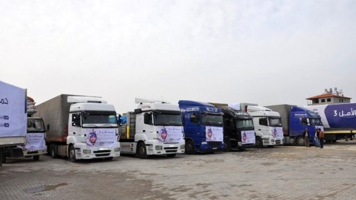 Al Amal Derneğinden Suriye\'ye 140 Tır Yardım