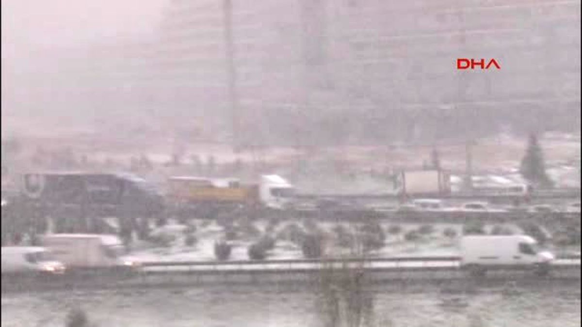 Bağcılar ve Çevresinde Yoğun Kar Yağışı