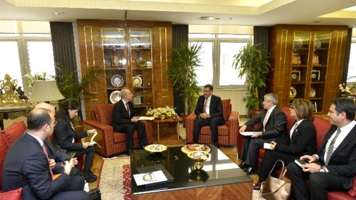 Bakan Tüfenkci, İtalya Büyükelçisi Mattiolo\'yu Kabul Etti