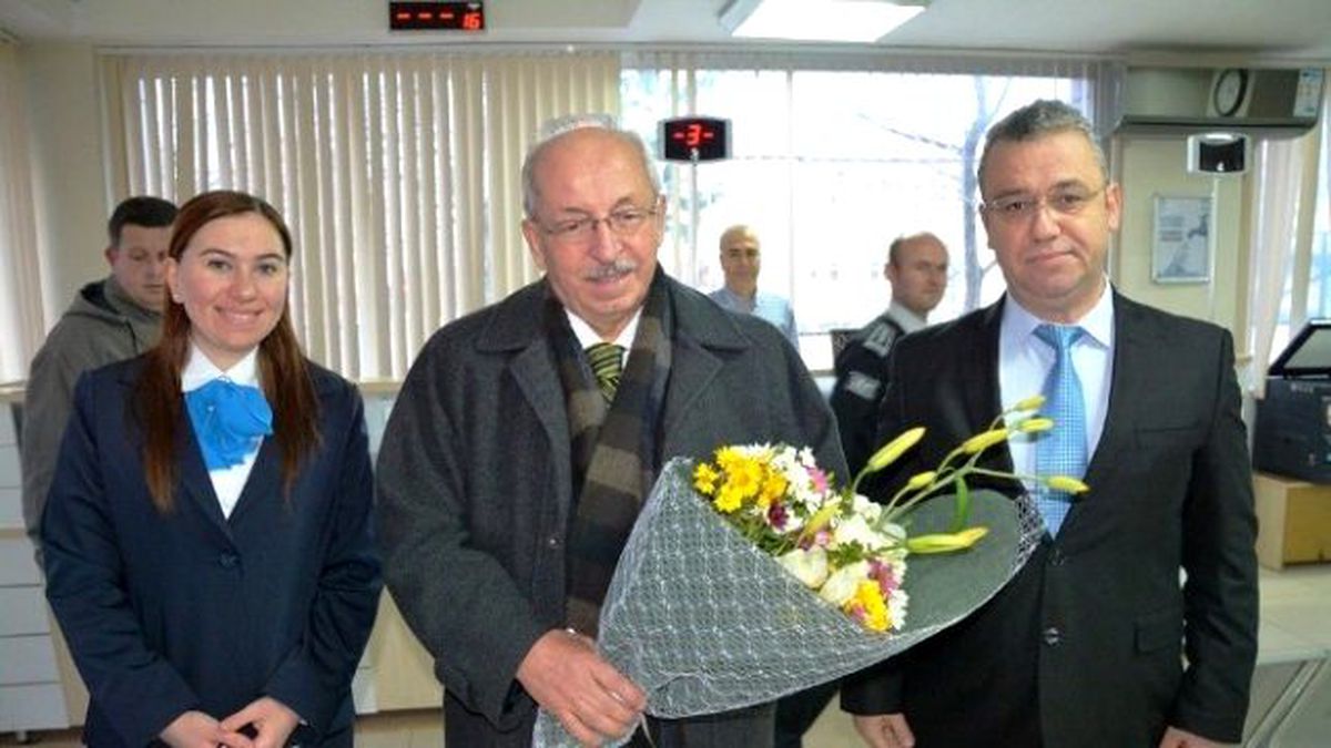Başkan Albayrak Saray Hizmet Binasında