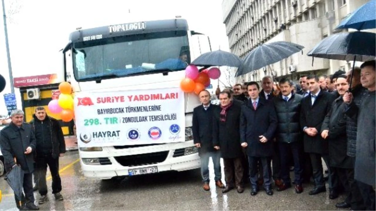 Bayırbucak Türkmenleri\'ne 5 Tır Yardım