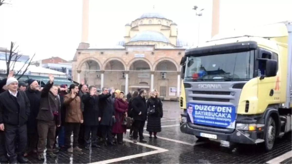 Bayırbucak Türkmenlerine Yardım Tır\'ları Yola Çıktı