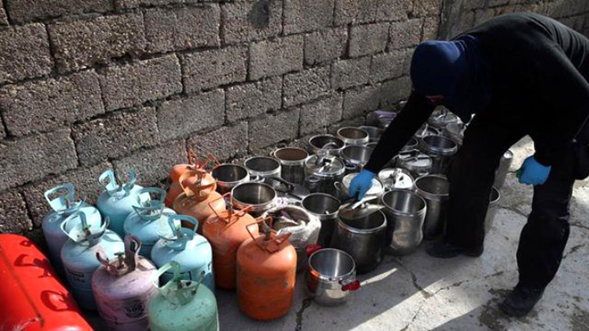 Cizre'de Terör Örgütünün Bomba Deposu Bulundu