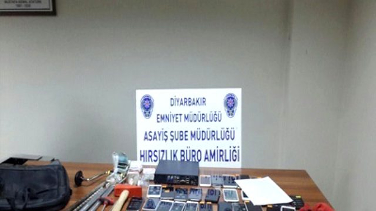 Diyarbakır\'da Hırsızlıktan 4 Kişi Tutuklandı
