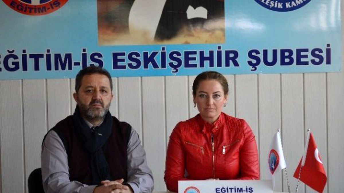 Eğitim-iş Eskişehir Şube Başkanı Ebru Sungar Açıklaması