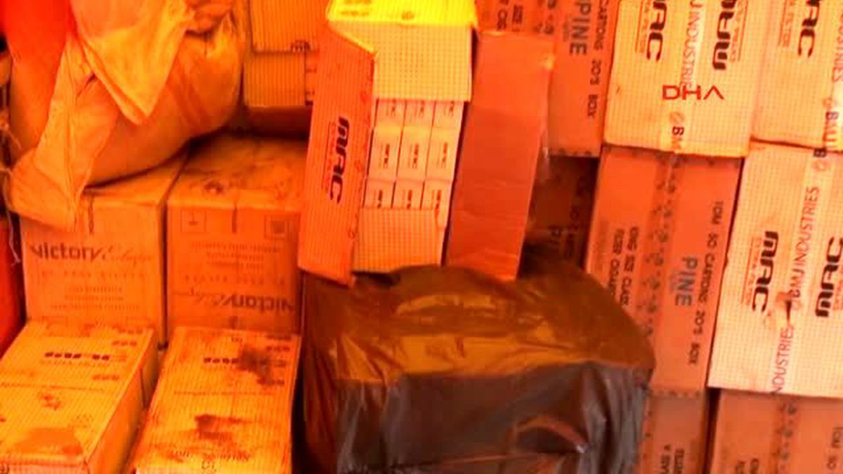 Gaziantep - Tır\'da 260 Bin Kaçak Sigaraya 2 Tutuklama