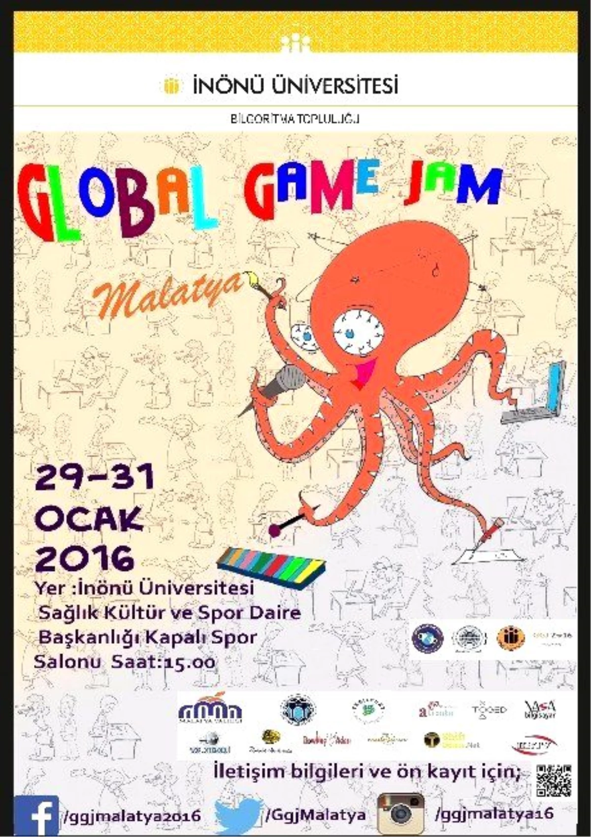 Global Game Jam Etkinliği İlk Defa Malatya\'da