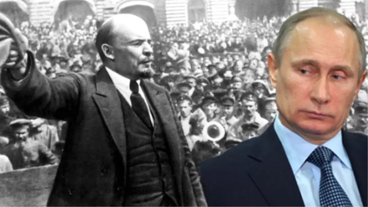 Putin: Lenin Rusya\'nın Altına Atom Bombası Yerleştirdi