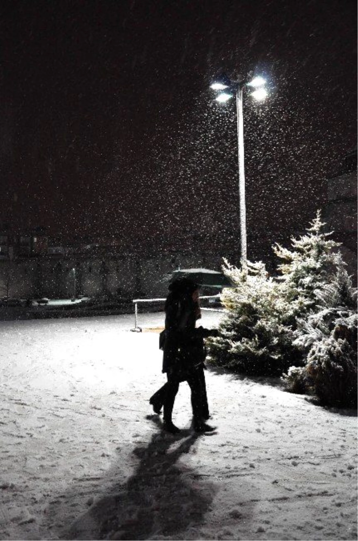 Sivas\'ta Kar Yağışı