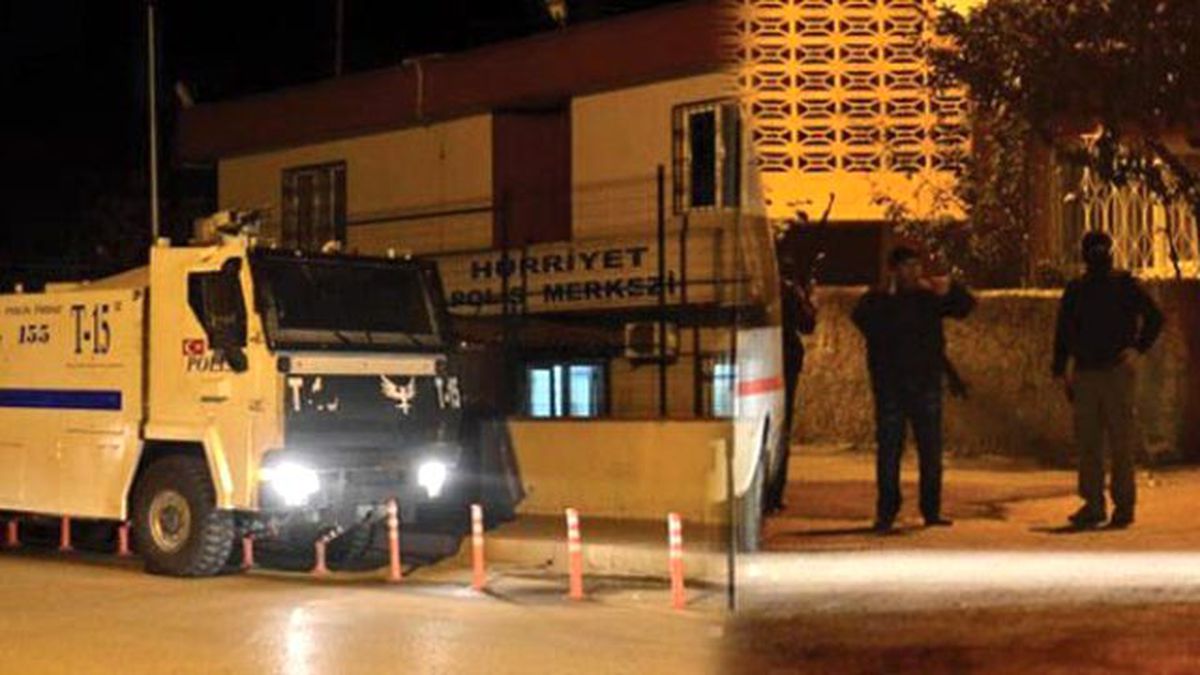 Adana'da Polis Merkezine Ses Bombası