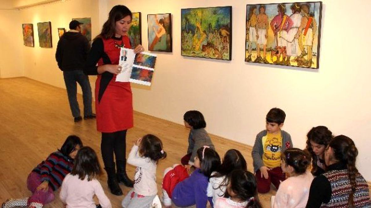 Bodrumlu Minikler Sanatla Buluştu