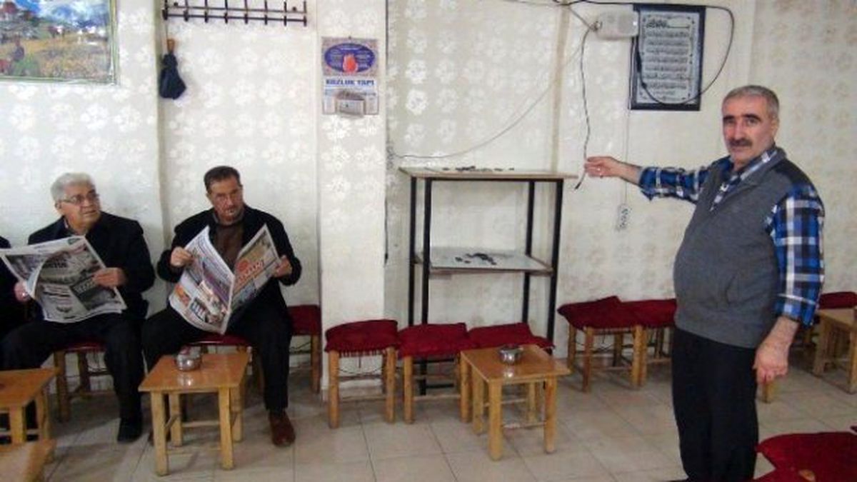Çay Ocağından Televizyon Çaldılar