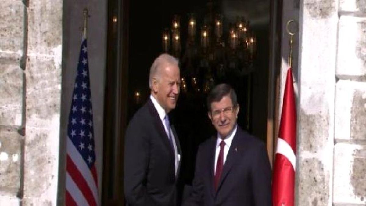 Davutoğlu-Biden Görüşmesi Baladı