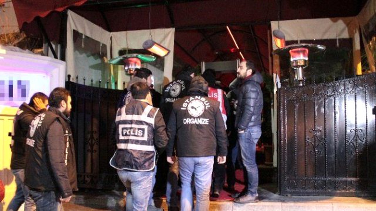 İstanbul Polisinden Lüks Eğlence Mekanlarına Baskın