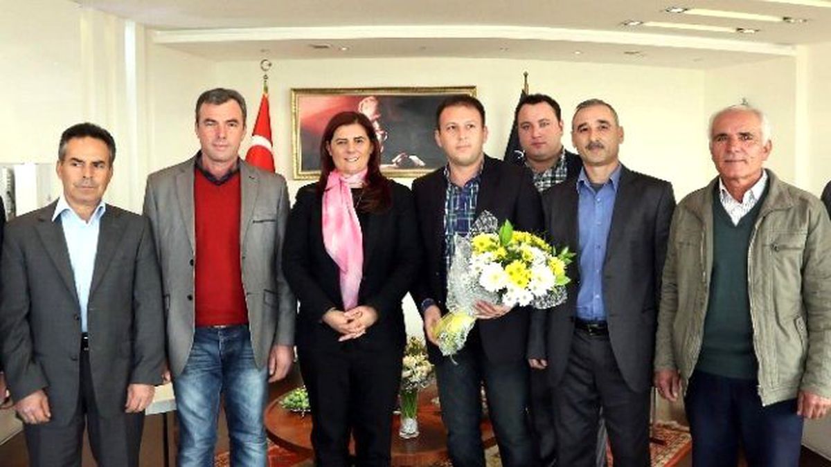 Karpuzlu CHP İlce Yönetiminden Çerçioğlu\'na Ziyaret