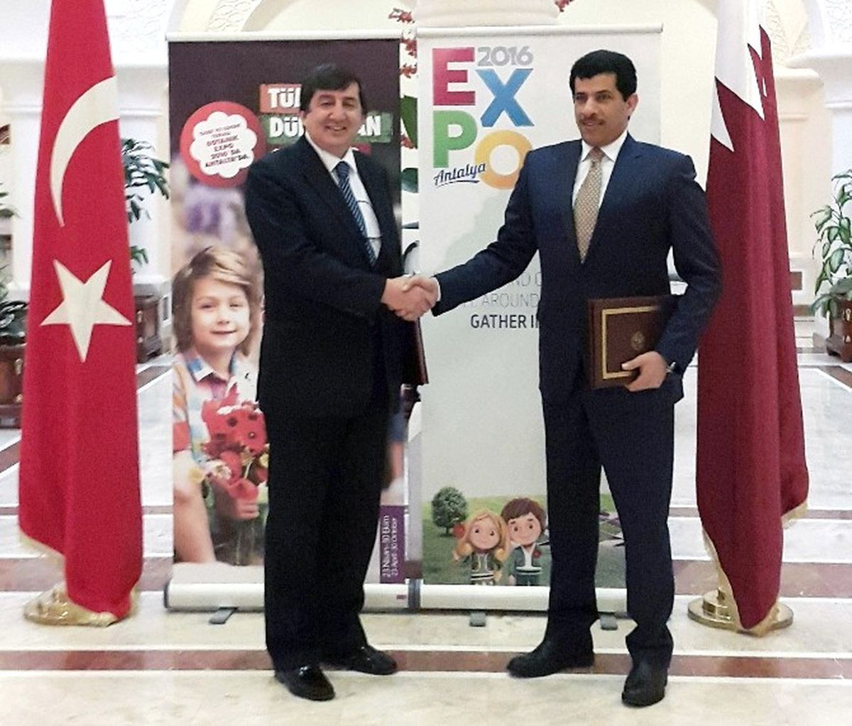 Katar, Expo 2016 Antalya\'da Yerini Aldı